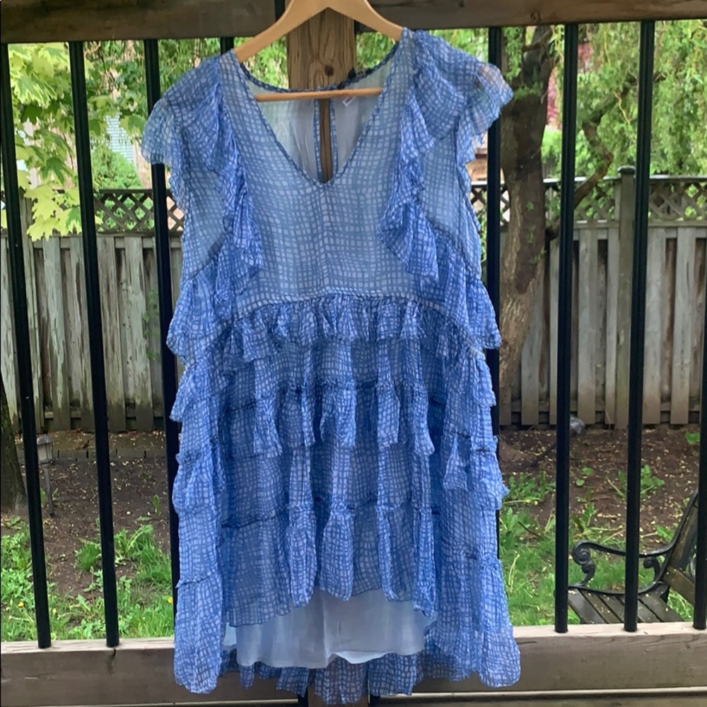 Love Sam high low ruffle dress